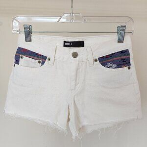Levi's Women White Denim Shorts Pants Size 0